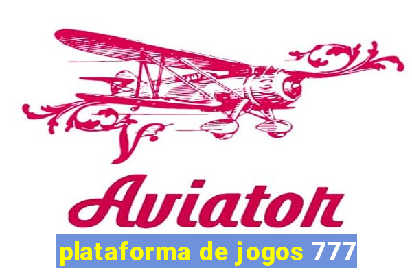 plataforma de jogos 777